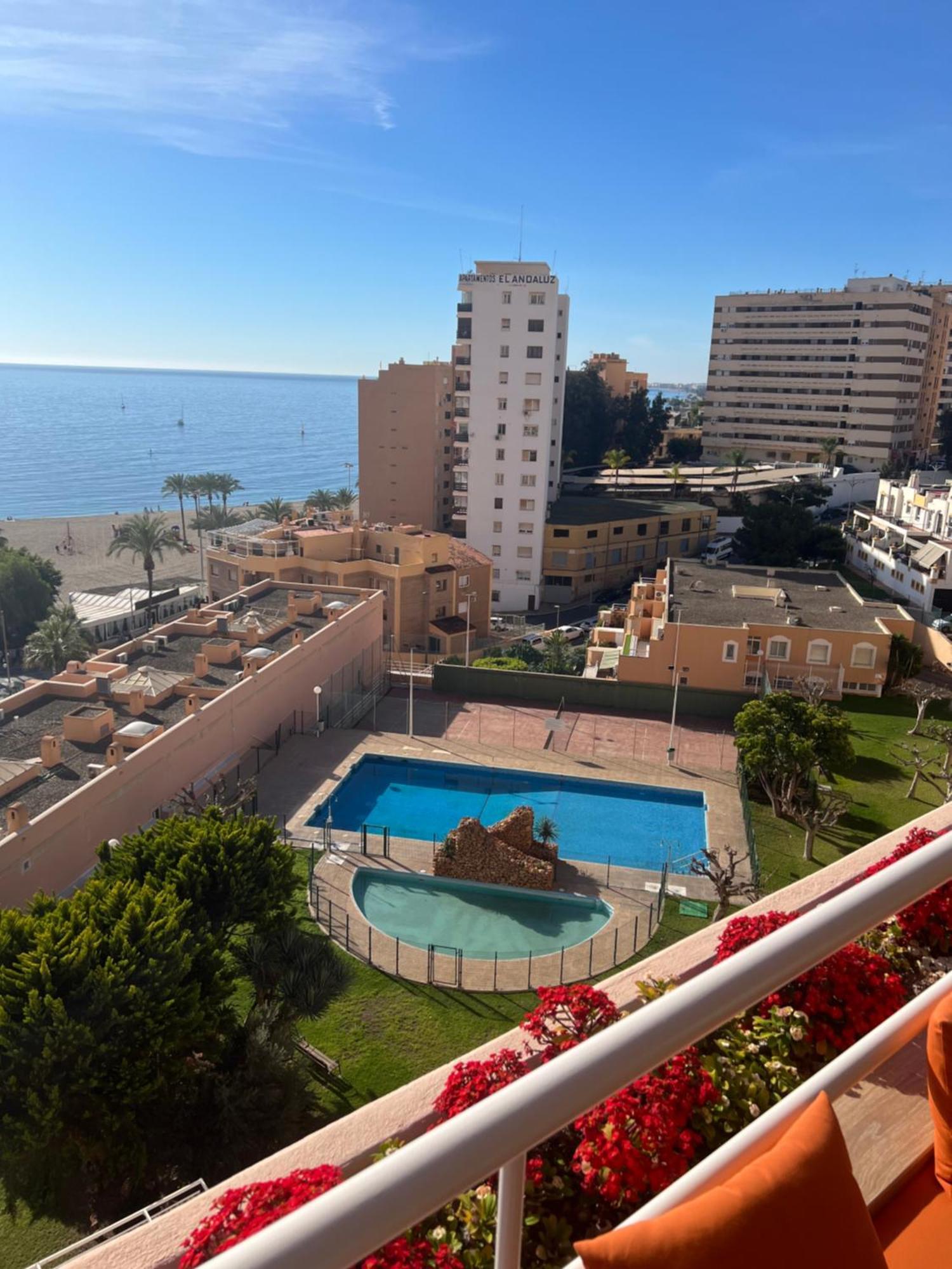 Atico 1ª Linea De Playa En Puerto De Aguadulce Apartment Almeria Luaran gambar